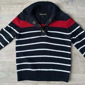Lauren Ralph Lauren Striped Sweater Large
